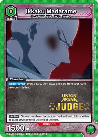 Ikkaku Madarame (Judge Pack) — Union Arena Promotion Cards