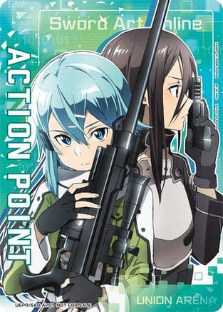 Action Point Card (AP01) (Sword Art Online) — Union Arena Promotion Cards Union Arena card by BANDAI MADE IN JAPAN