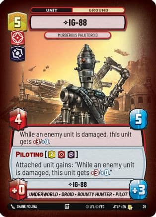 IG-88 - Murderous Phlutdroid (Foil)