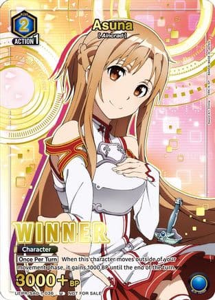 Asuna (Winner) — Union Arena Promotion Cards