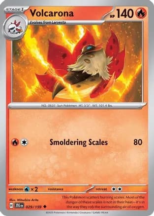 Volcarona — SV09: Journey Together