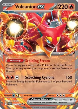 Volcanion ex - 031/159 — SV09: Journey Together