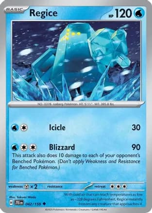 Regice — SV09: Journey Together