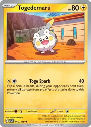 Togedemaru — SV09: Journey Together