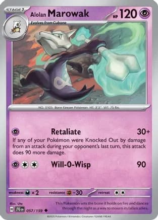 Alolan Marowak — SV09: Journey Together