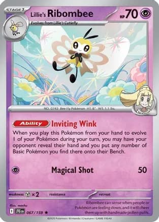 Lillie's Ribombee - 067/159 — SV09: Journey Together