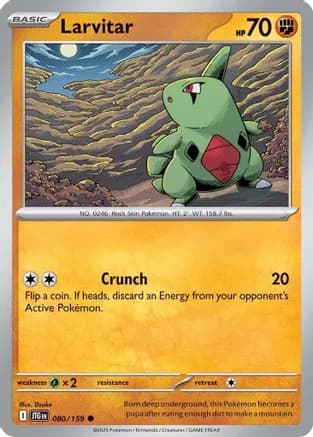 Larvitar — SV09: Journey Together
