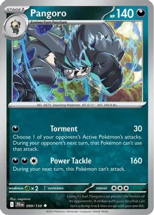 Pangoro — SV09: Journey Together