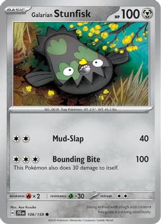 Galarian Stunfisk — SV09: Journey Together