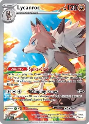 Lycanroc - 166/159 — SV09: Journey Together