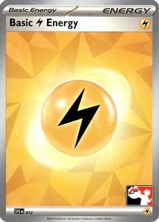 Basic Lightning Energy - 012 — Prize Pack Series Cards