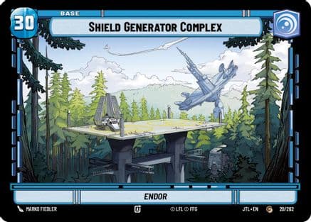 Shield Generator Complex // TIE Fighter — Jump to Lightspeed Star Wars: Unlimited card by Nadir Feddler
