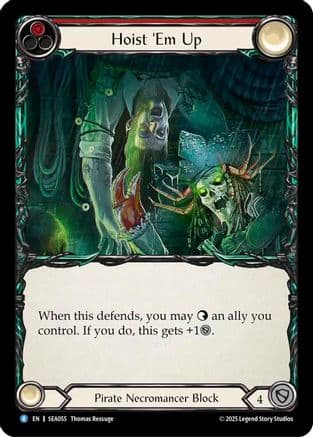 Hoist 'Em Up — High Seas Flesh and Blood card by Thomas Mangray