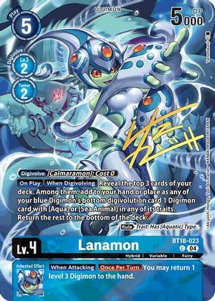 Lanamon (Rare Pull) — World Convergence