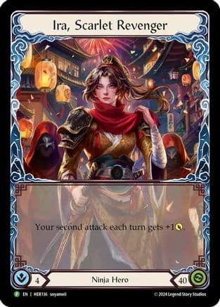 Ira, Scarlet Revenger - HER136 — Flesh and Blood: Promo Cards