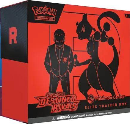 Destined Rivals Pokemon Center Elite Trainer Box (Exclusive) — SV10: Destined Rivals