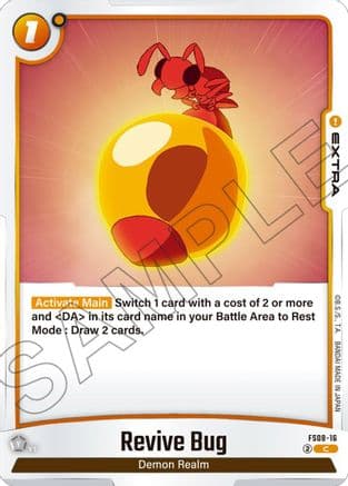 Revive Bug — Starter Deck 8: Vegeta (Mini) Super Saiyan 3