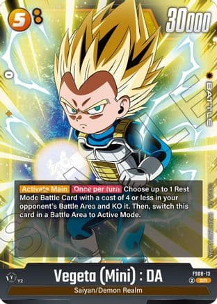 Vegeta (Mini) : DA - FS08-13 — Starter Deck 8: Vegeta (Mini) Super Saiyan 3