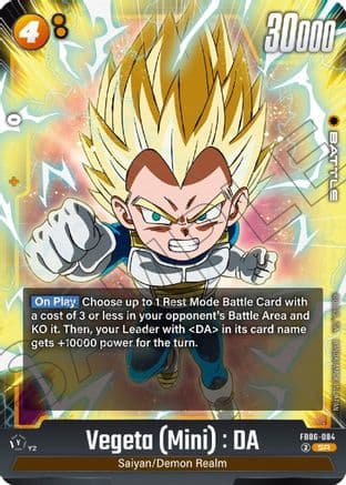 Vegeta (Mini) : DA - FB06-084 — Rivals Clash