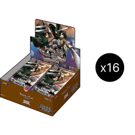 Attack on Titan - Booster Box Case — UE10BT: Attack on Titan