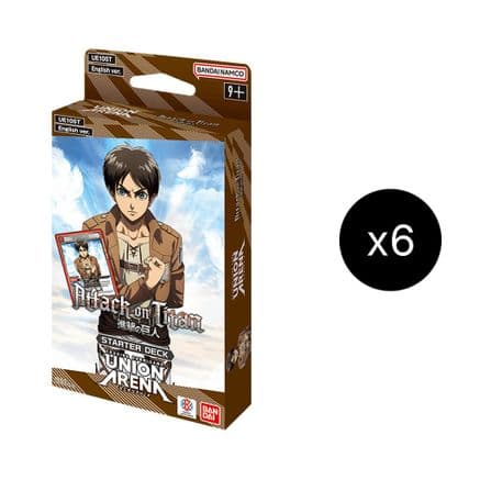 Attack on Titan - Starter Deck Display — UE10ST: Attack on Titan Starter Deck