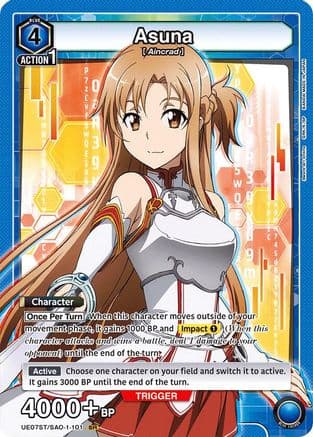 Asuna (101) — Union Arena card