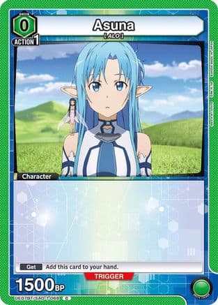Asuna (068) (Box Topper Foil) — UE07BT: Sword Art Online