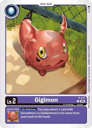 Gigimon (Store Tournament 2025 Vol.2 Participation Pack) — Digimon Promotion Cards