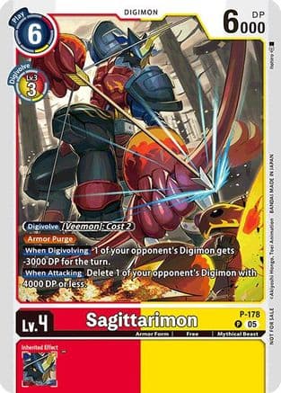 Sagittarimon (Store Tournament 2025 Vol.2 Participation Pack) — Digimon Promotion Cards