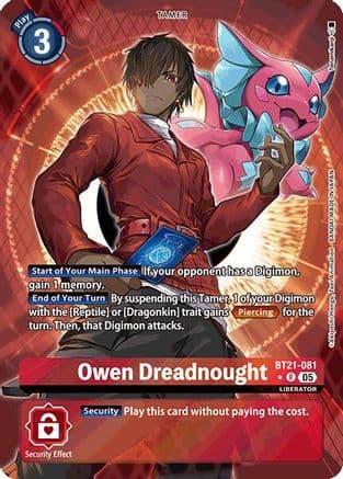 Owen Dreadnought (Alternate Art) — World Convergence