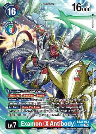 Examon (X Antibody) (Alternate Art) — World Convergence Digimon Card Game card by Tomoyuki Watanabe