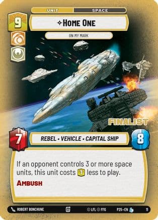 Home One - On My Mark (Finalist) — Organized Play Promos