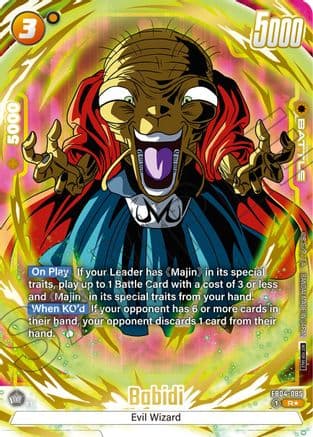 Babidi (Alternate Art) (Limited Pack 01) — Tournament and Championship Promos