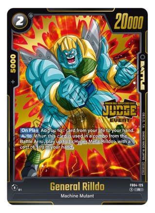 General Rilldo (Judge Pack (Event Judge) 03) — Tournament and Championship Promos