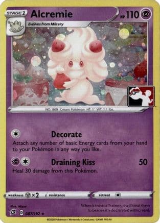 Alcremie - 087/192 (League Promo) — League & Championship Cards Pokémon TCG card by Misaun