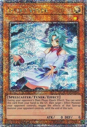 Effect Veiler (New Art) (Quarter Century Secret Rare) — Quarter Century Stampede