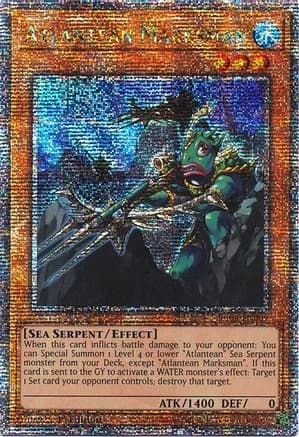 Atlantean Marksman (Quarter Century Secret Rare) — Quarter Century Stampede
