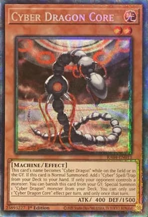 Cyber Dragon Core (PCR) — Quarter Century Stampede