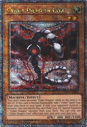 Cyber Dragon Core (Quarter Century Secret Rare) — Quarter Century Stampede