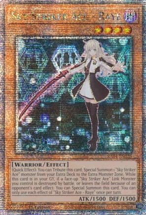Sky Striker Ace - Raye (Quarter Century Secret Rare) — Quarter Century Stampede