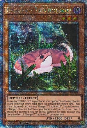 Danger!? Tsuchinoko? (Quarter Century Secret Rare) — Quarter Century Stampede
