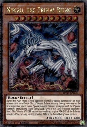 Nibiru, the Primal Being (New Art) (Quarter Century Secret Rare) — Quarter Century Stampede