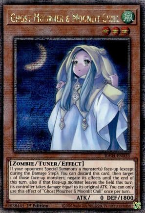 Ghost Mourner & Moonlit Chill (Quarter Century Secret Rare) — Quarter Century Stampede