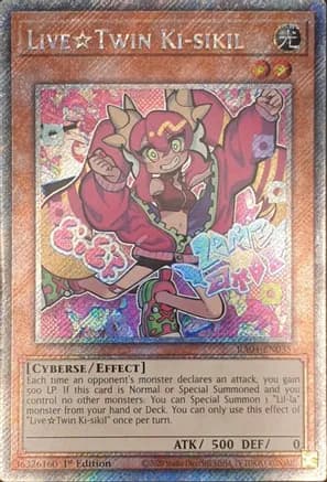 Live Twin Ki-sikil (Platinum Secret Rare) — Quarter Century Stampede