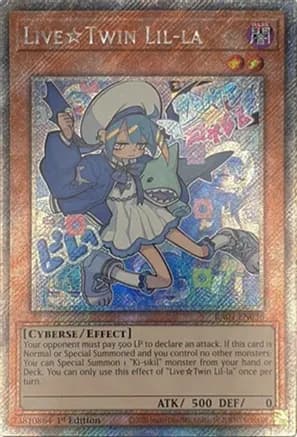 Live Twin Lil-la (Platinum Secret Rare) — Quarter Century Stampede
