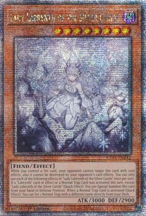 Lady Labrynth of the Silver Castle (New Art) (Quarter Century Secret Rare) — Quarter Century Stampede
