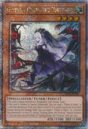 Guiding Quem, the Virtuous (Quarter Century Secret Rare) — Quarter Century Stampede