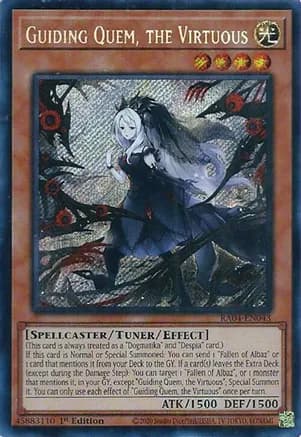Guiding Quem, the Virtuous (Secret Rare) — Quarter Century Stampede