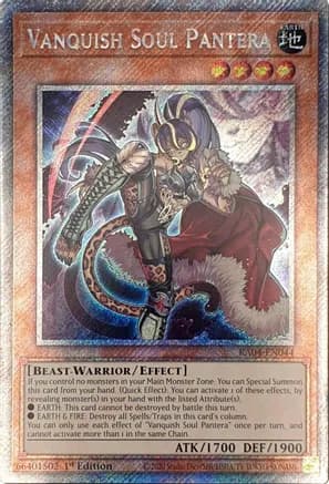 Vanquish Soul Pantera (Platinum Secret Rare) — Quarter Century Stampede
