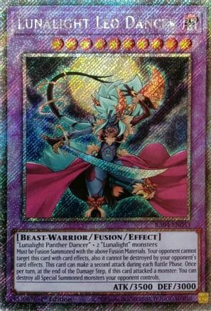Lunalight Leo Dancer (Platinum Secret Rare) — Quarter Century Stampede